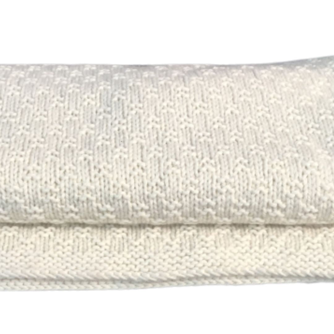 Knitted Baby Winter Blanket | 100% wool