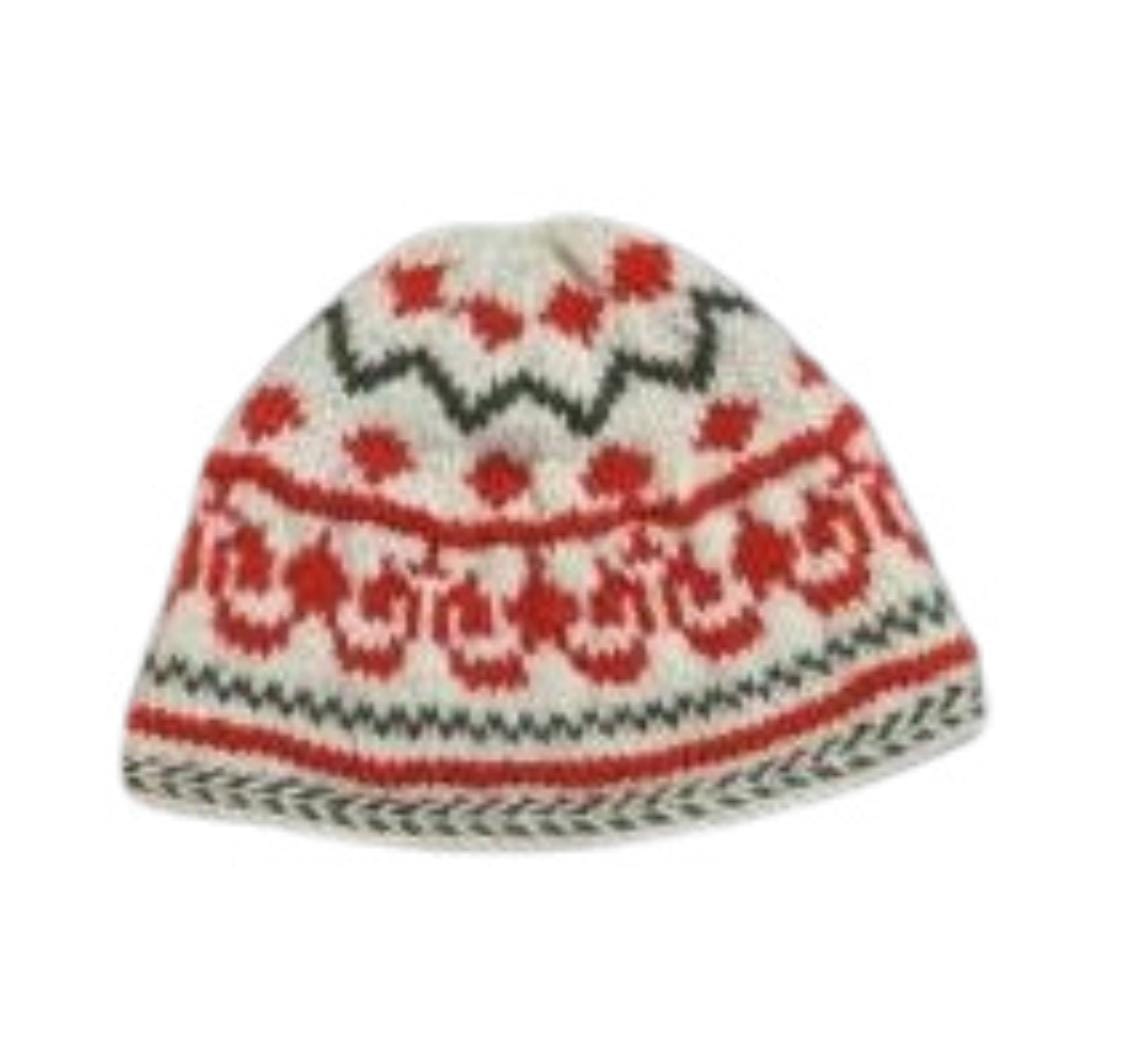 Cap  I 100% Wool  |  Fair Isle Design