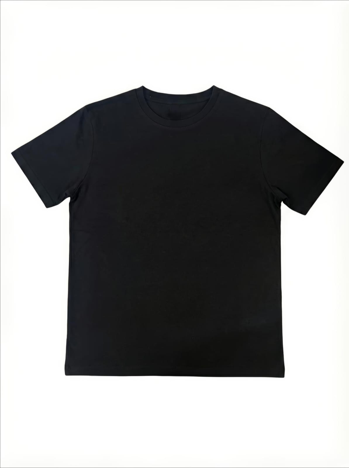 Premium 100% Cotton Unisex T-Shirt | 180 GSM – Black