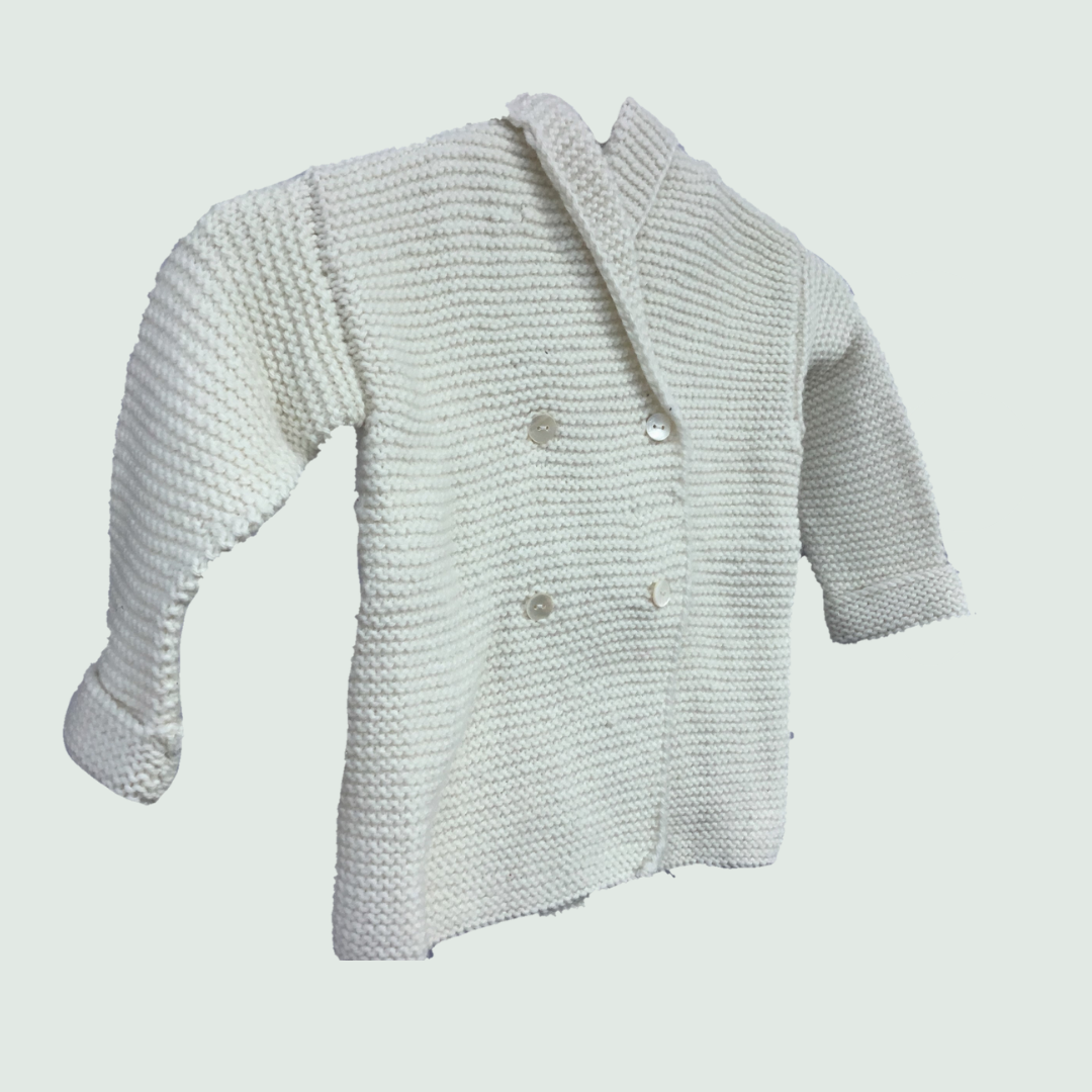 Woolen Hoody  -  2 Years - Mojopanda Organic  Store