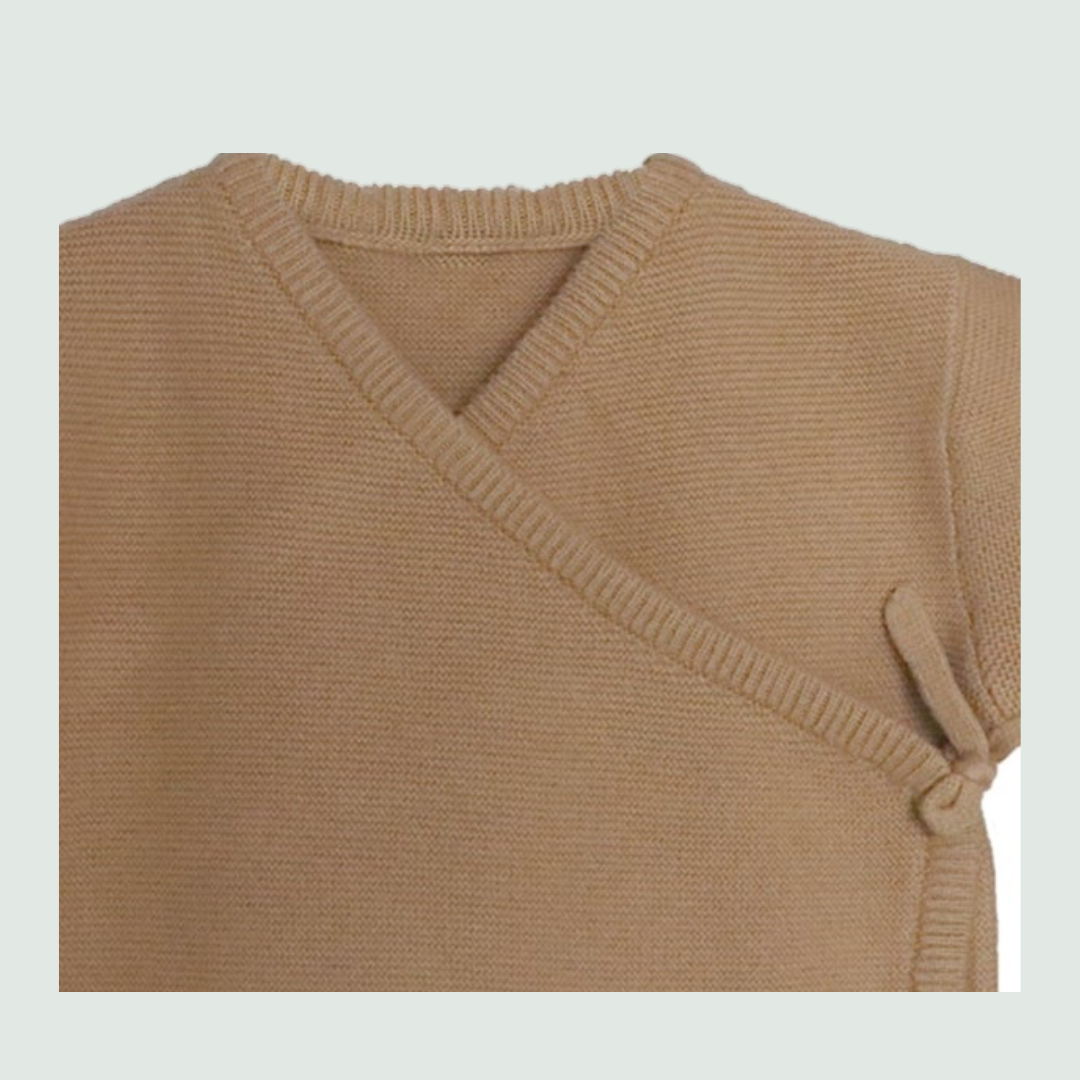 Fawn Baby Wrap jacket - Collar