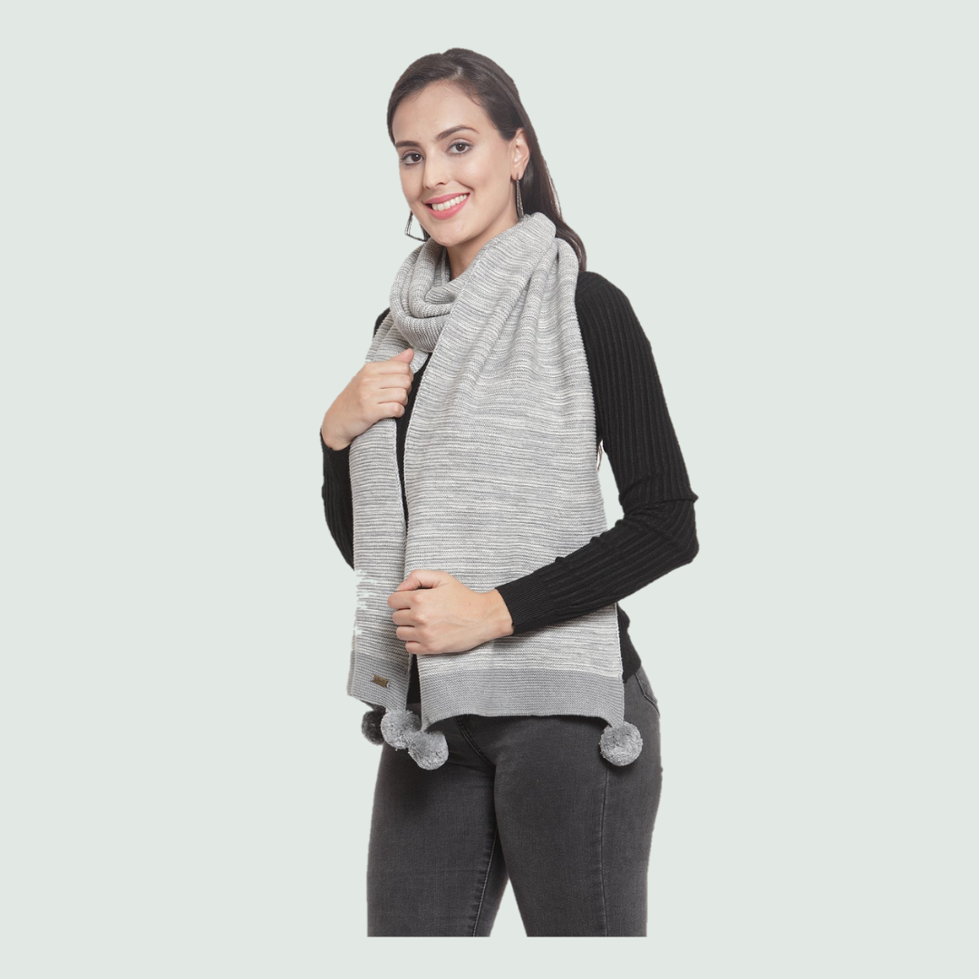 Perlah Scarf/Muffler - Front View