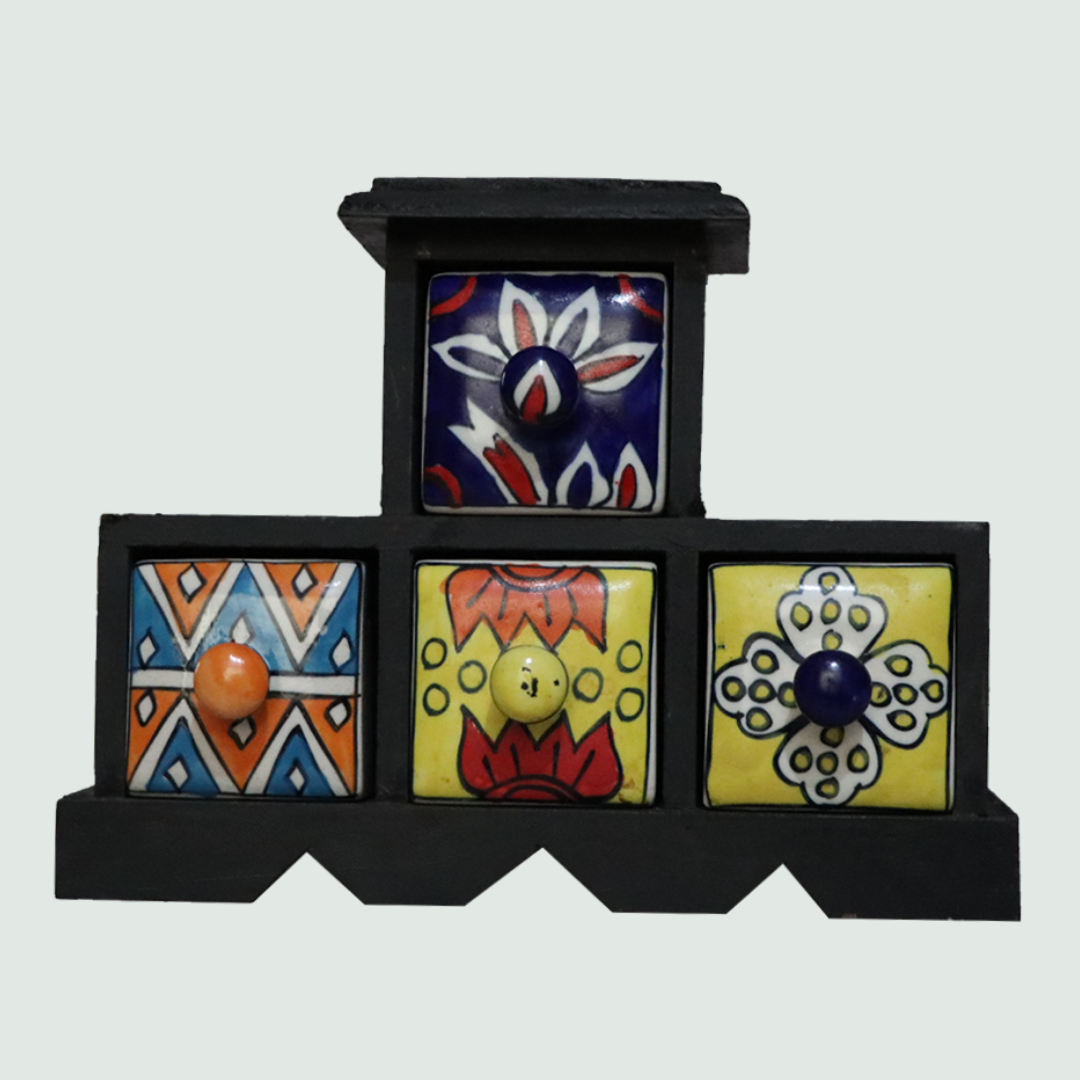 Christmas  - Jewellery  Chest of Drawer - Front View