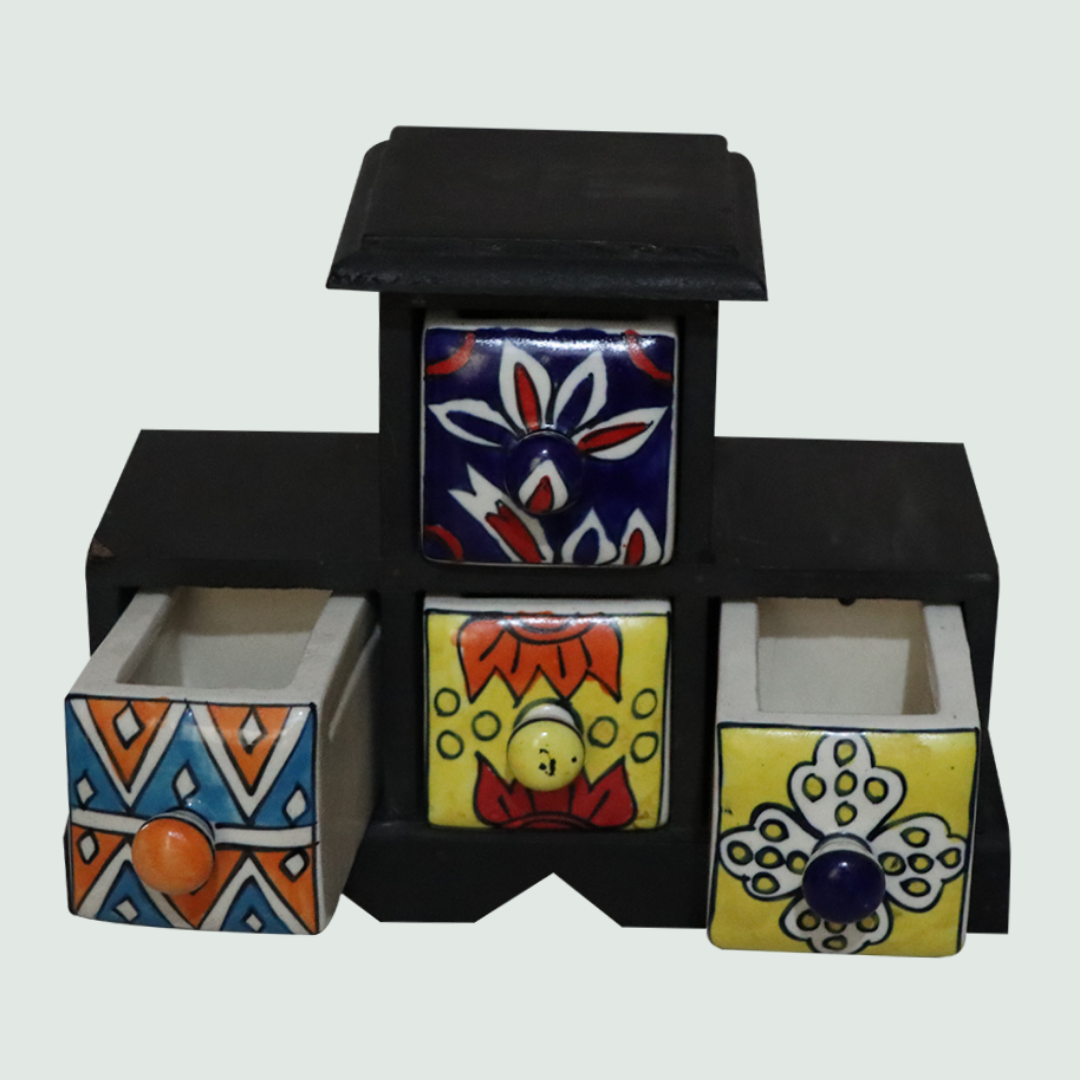 Christmas  - Jewellery  Chest of Drawer - Front View