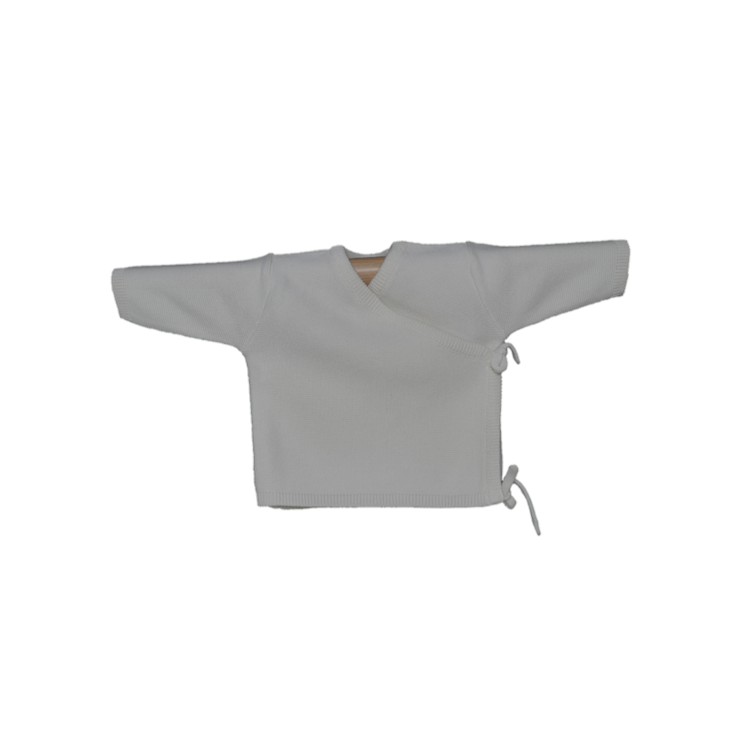 Grey Baby Wrap Jacket  | 100% Organic Cotton