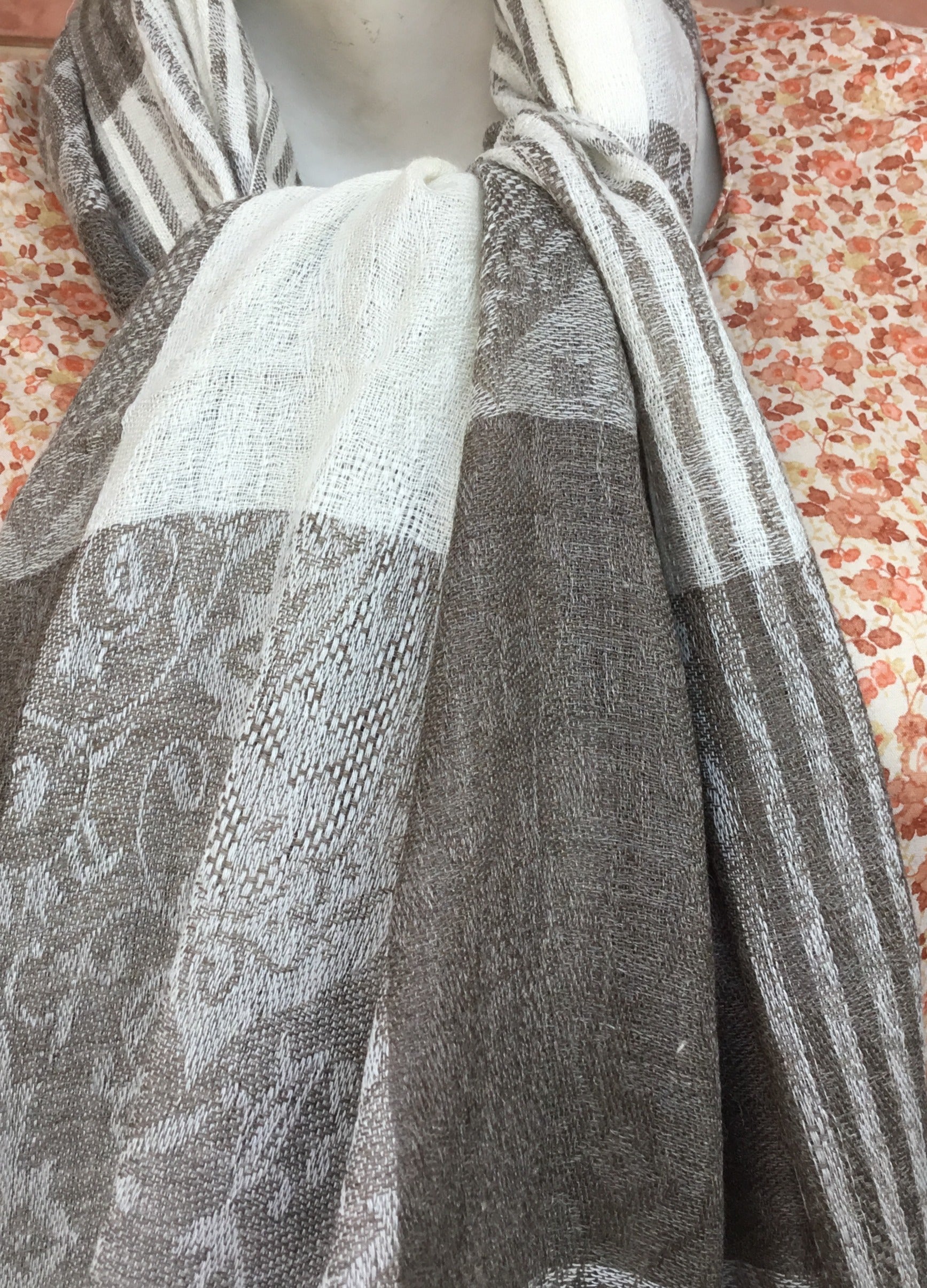 Red Check Stole for Men | 100% Organic Wool - Mojopanda Organic  Store