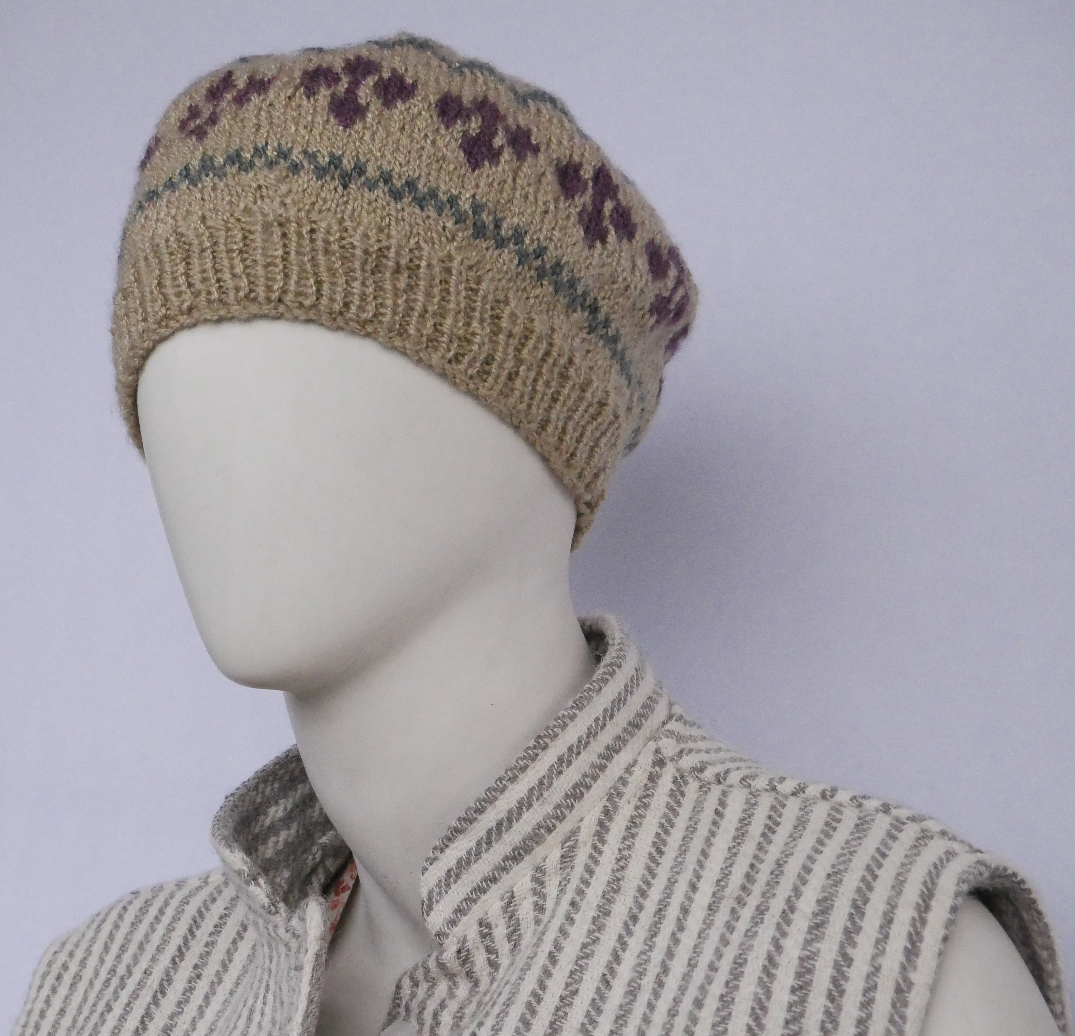 Woollen Nehru Jacket - Half Sleeve -Brown & Red | 100% Wool | For Men - Mojopanda Organic  Store