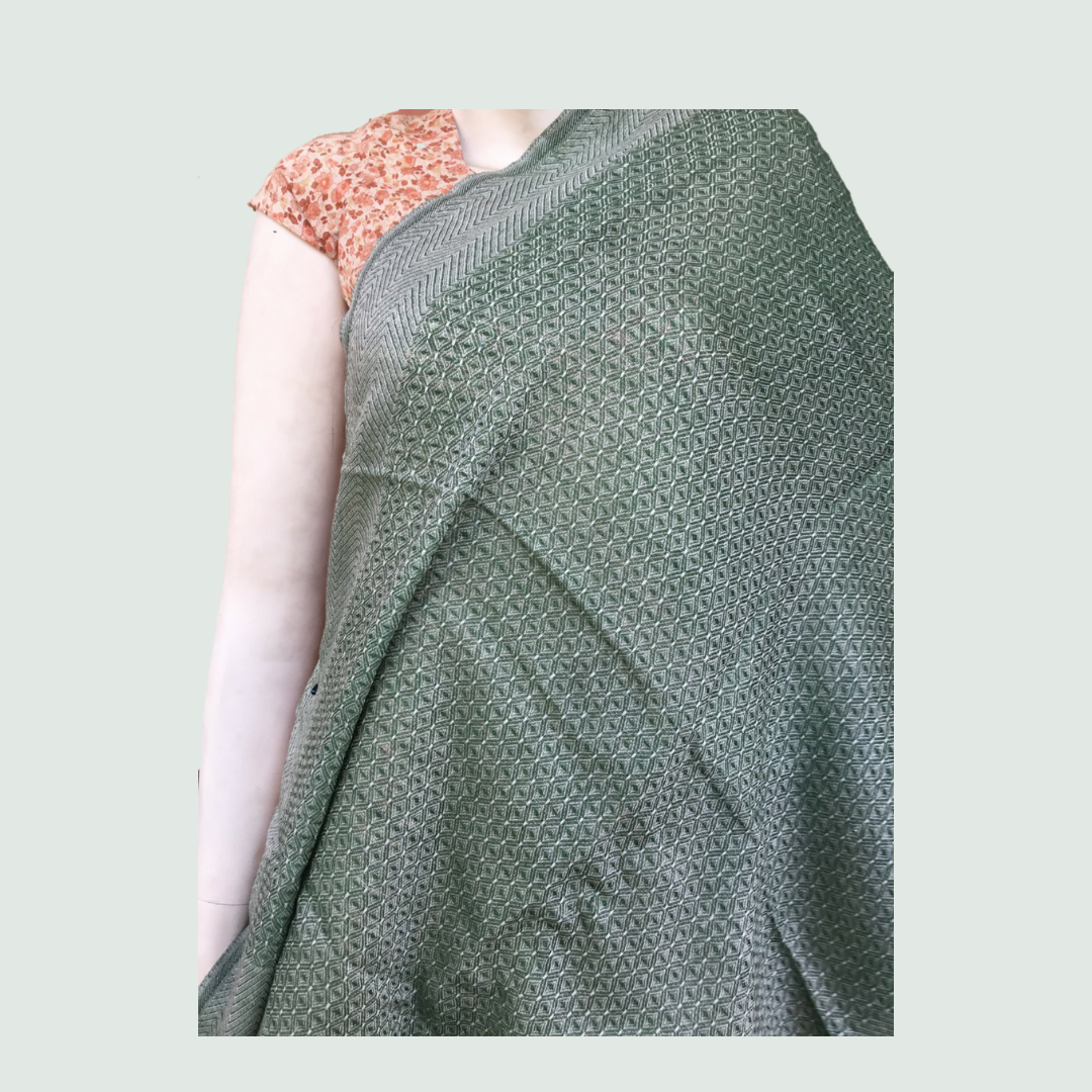 Iceberg Stole/Shawl - Front View