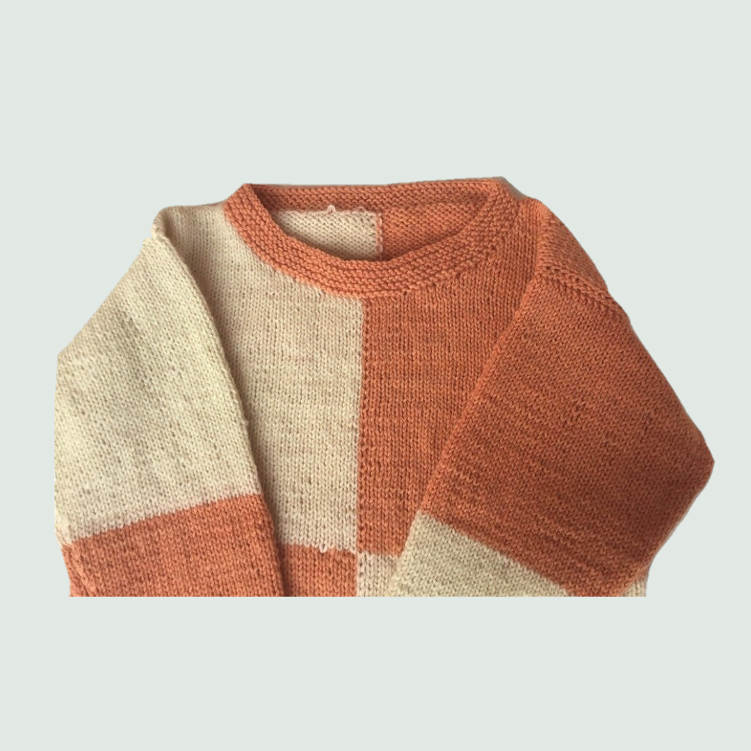 Clementine Woolen Pullover for Boys & Girls - Collar