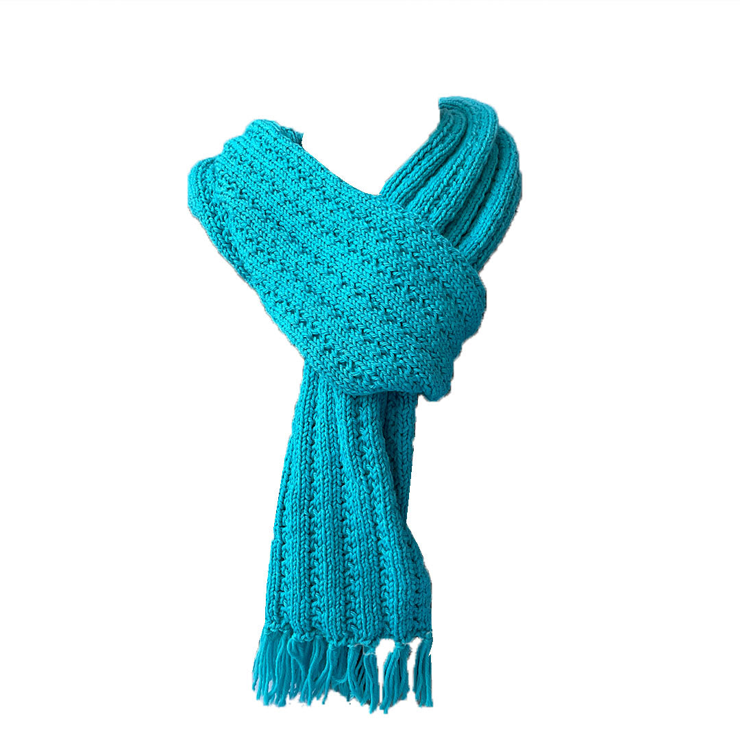 Mufflers & Neck Warmer | Easter Blue | 100% Premium Wool | For Men & Women