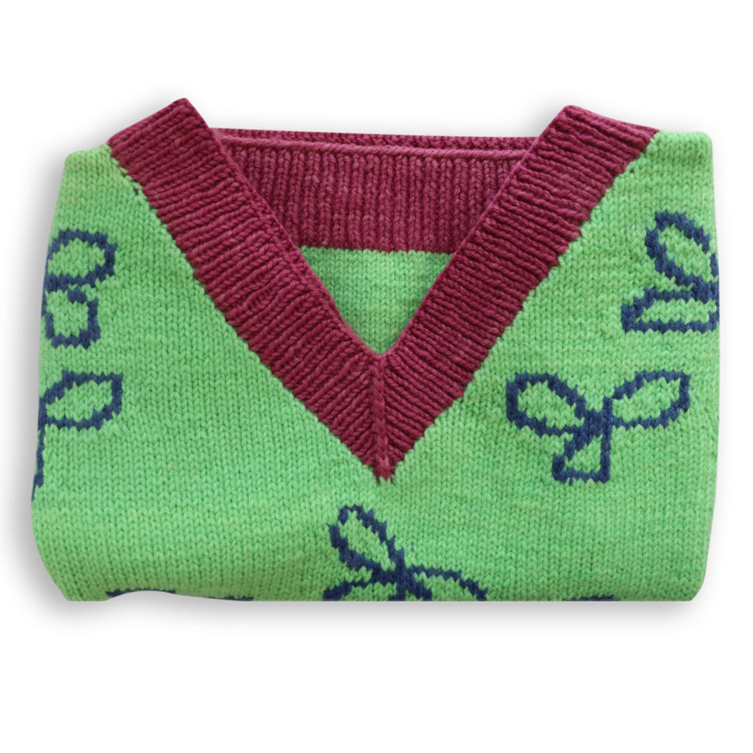 Organic Wool  |  Top Flowery  |  Multi Color