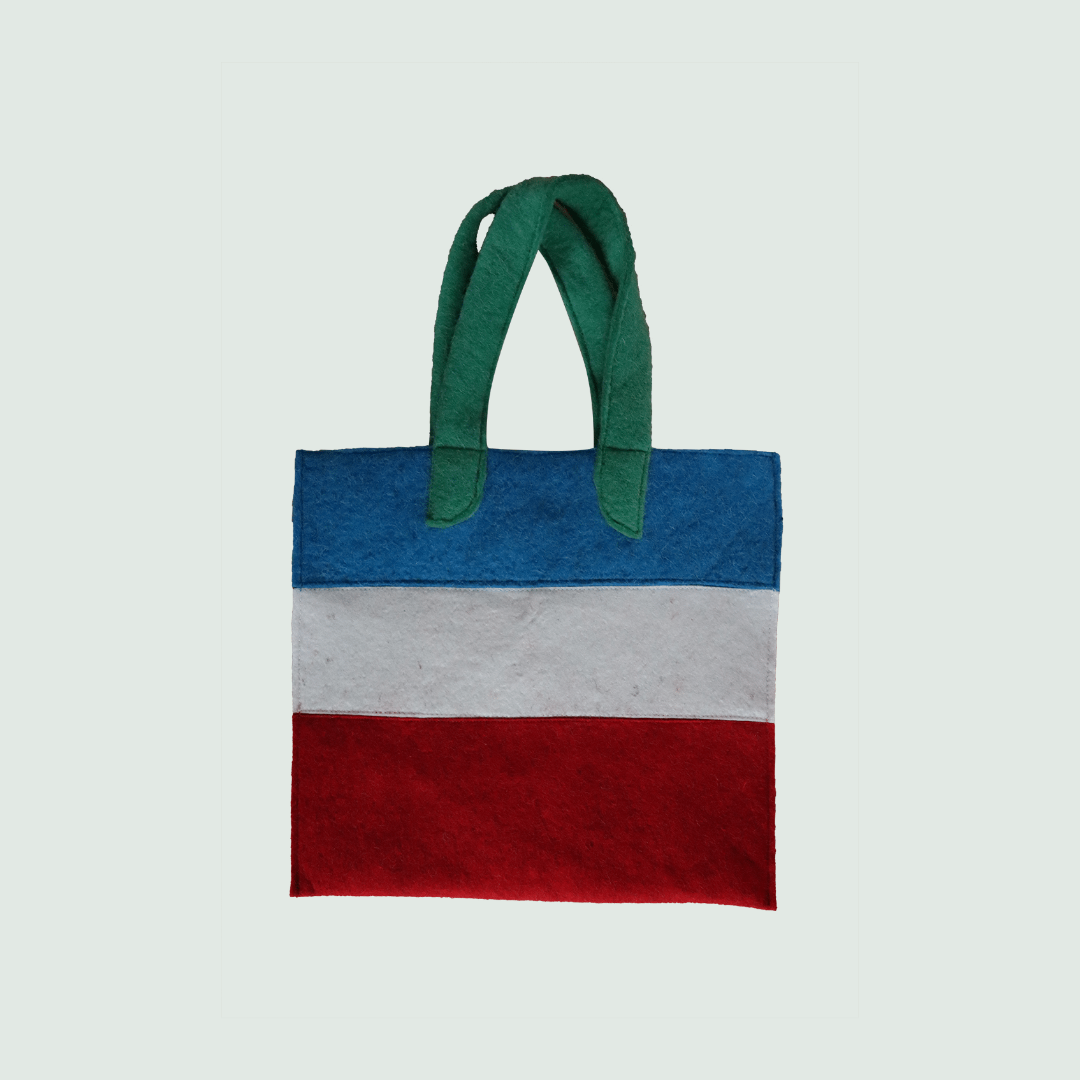 Jhola  Rang Birangi Jhola -Wool Felt  | 100% Organic - Mojopanda Organic  Store