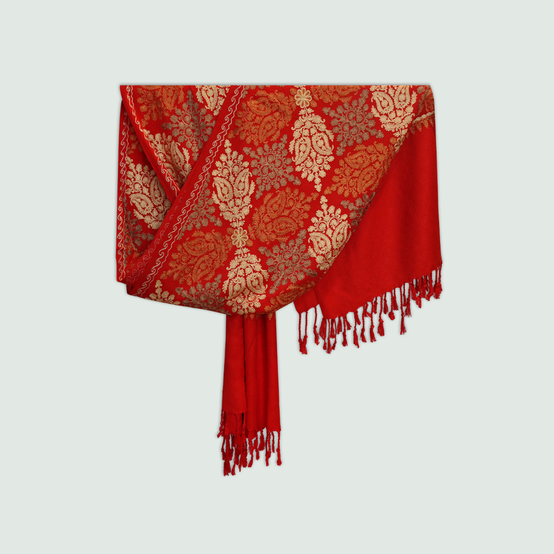 Odhni Embroidered | Stoles & Shawls