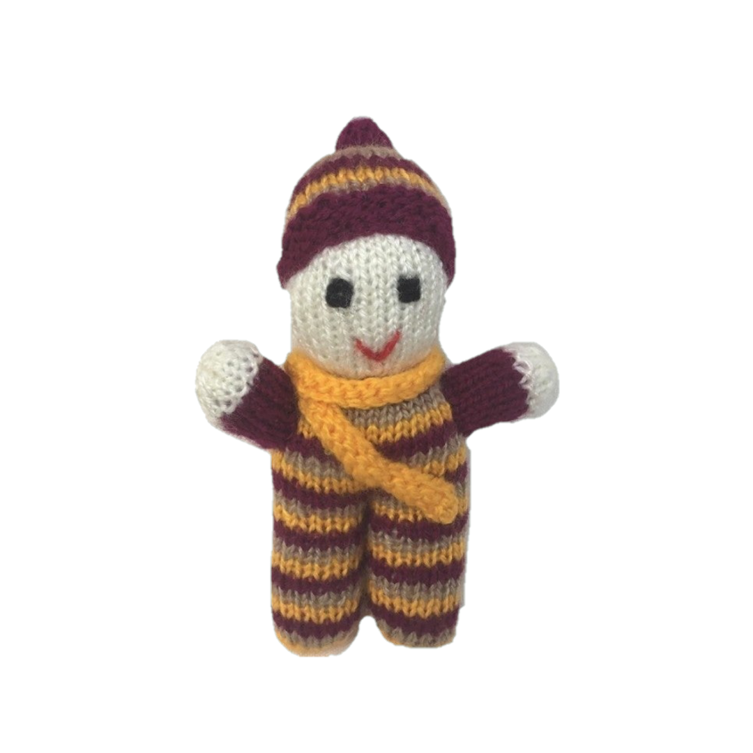 Daisy The Doll Hand Knitted Baby Stuffed/Plush/Soft Toy | 100% Organic | Health-pro - Mojopanda Organic  Store