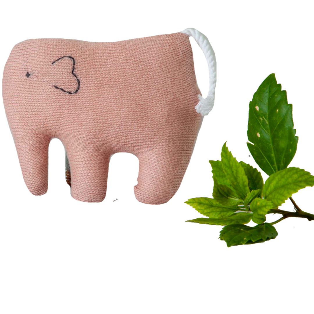 Elephant soft toy Peach / Made in India /Plush/Baby/Soft Toy | 100% Premium Cotton
