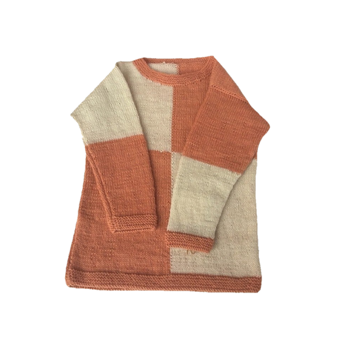 Clementine Woolen Pullover for Baby Boys & Girls | 100% Organic Wool