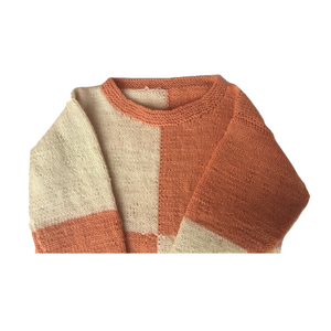 Clementine Woolen Pullover for Baby Boys & Girls | 100% Organic Wool