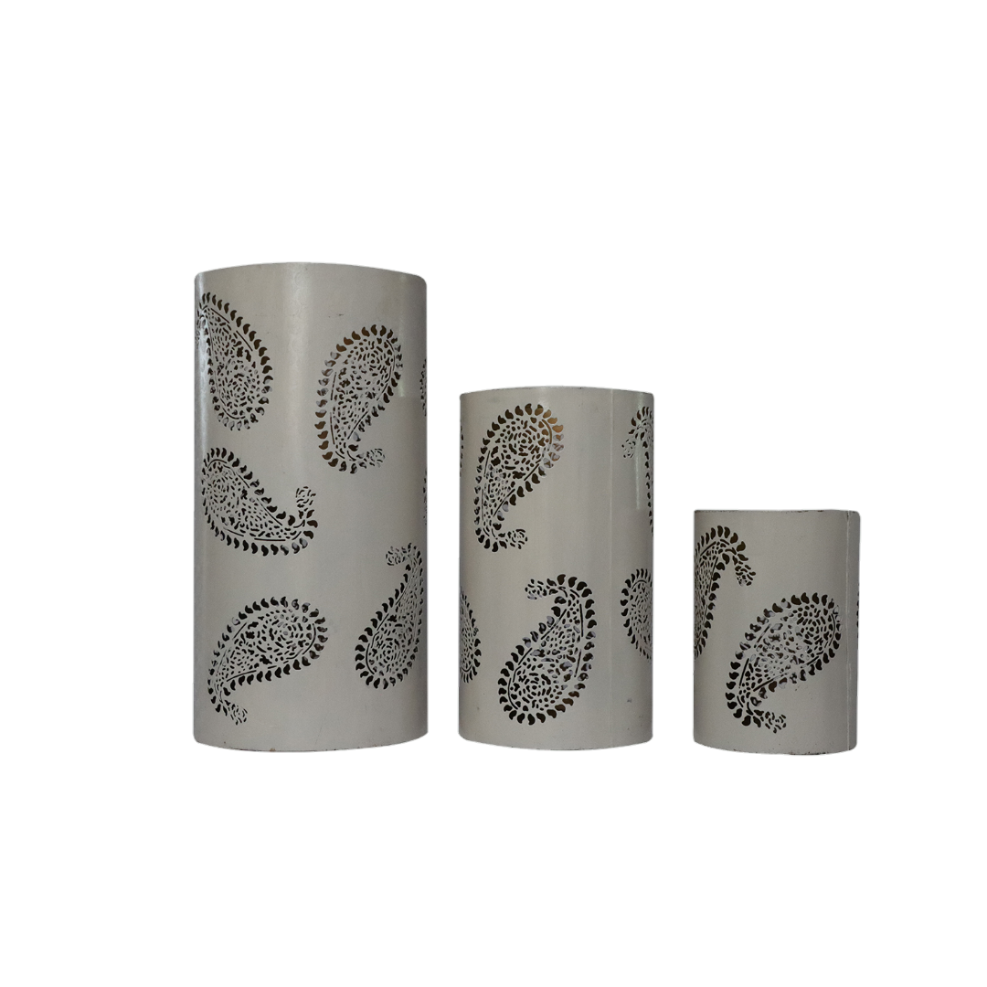 T Light Holder - Set of Three