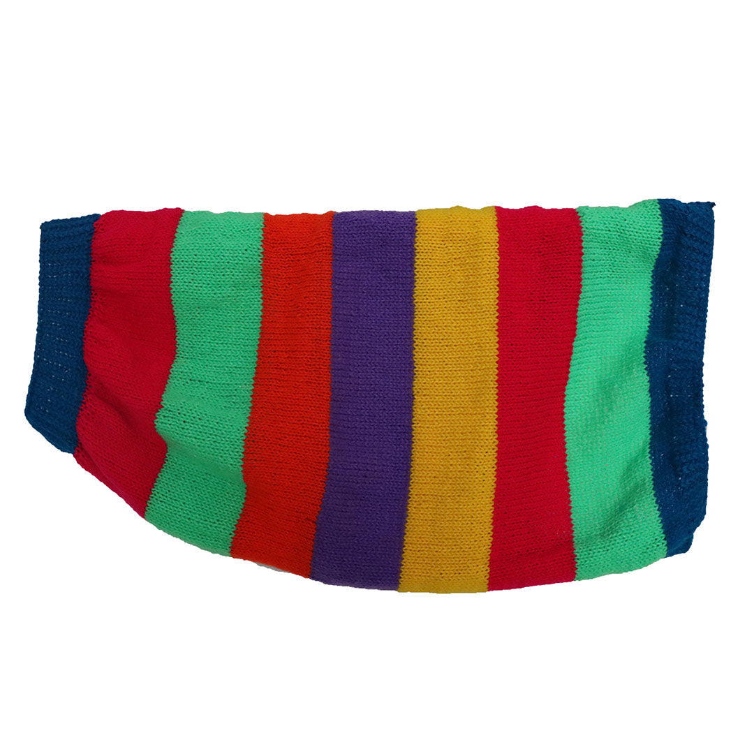 Color-Multi Stretchable Pet Sweater – Soft, Warm & Breathable Winter Wear for Dogs