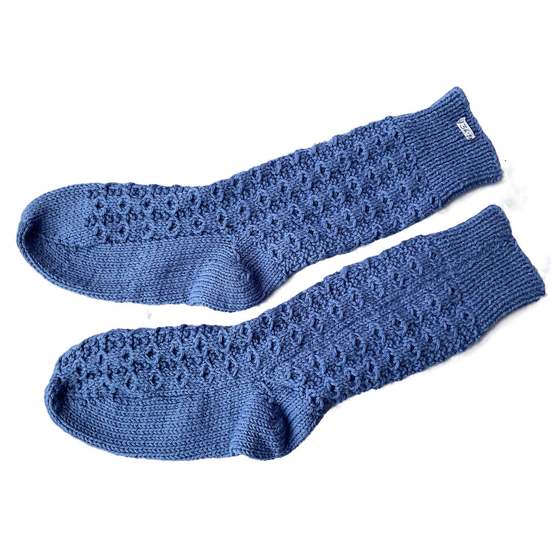 Organic Wool  |  Socks  For Men & Women | Wild Blue