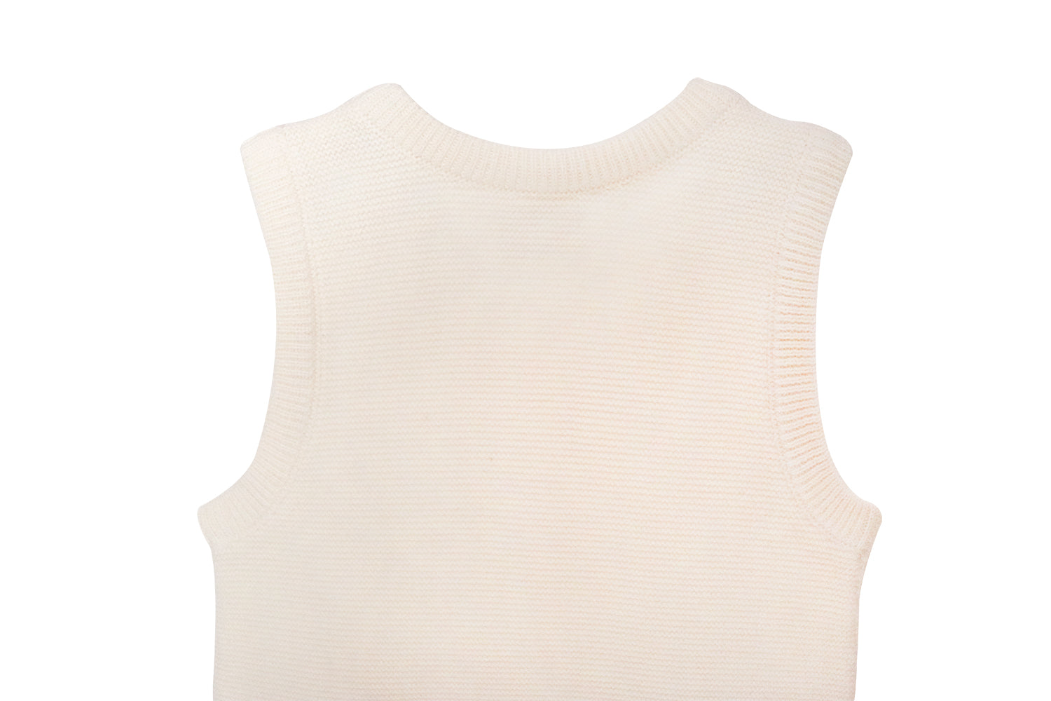 Fabric and collar - magnified view