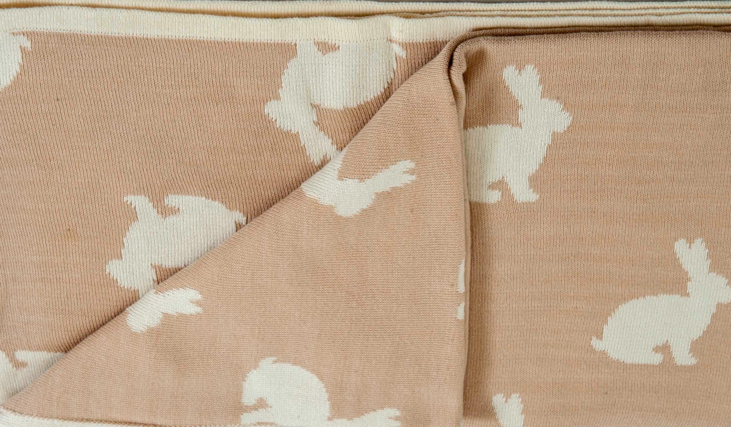 Knitted AC Blanket/Quilt for Baby I 100% Cotton I Reversible