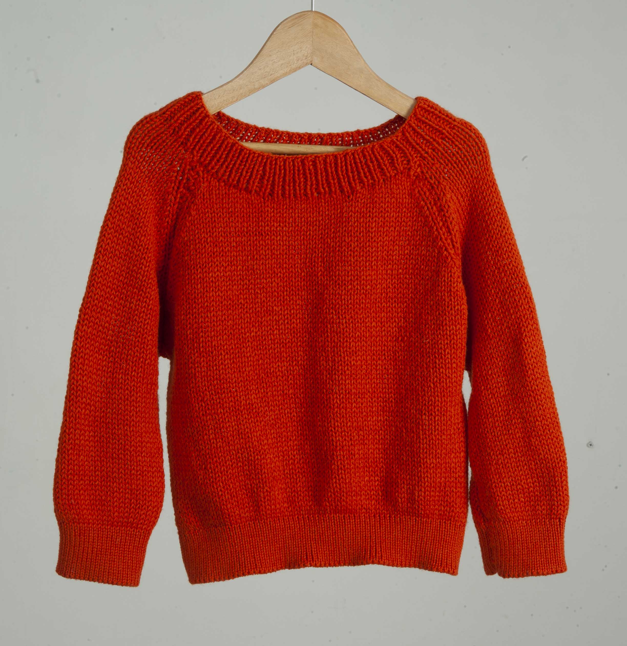 Organic Wool   |  Pullover  |   Grenadier | Size- 5 Years