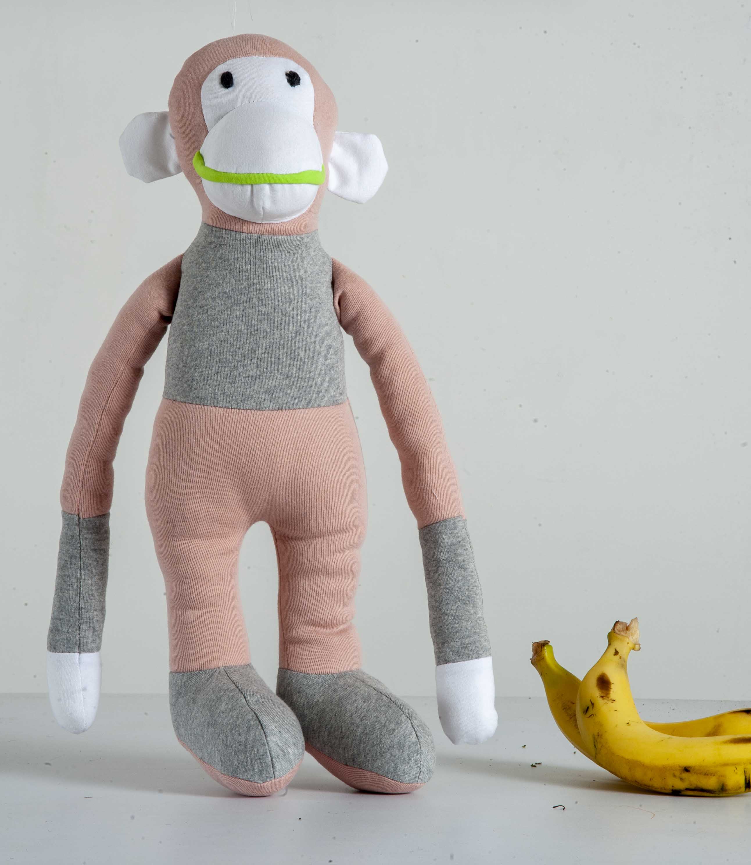 Monkey soft toy / Made in India / Plush/ Soft Toy | 100% Premium Cotton