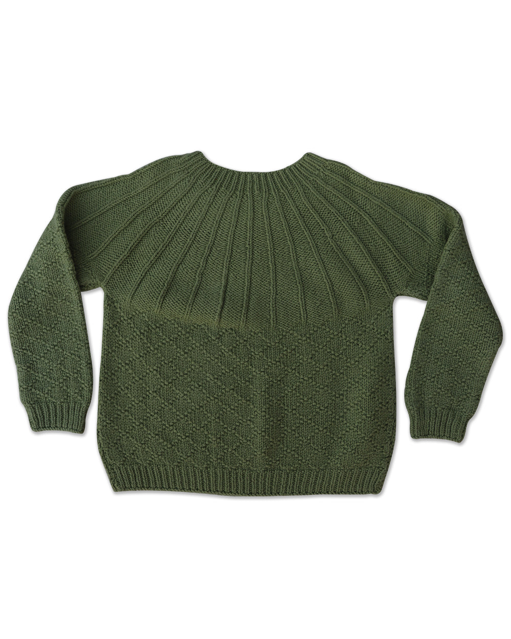 Organic Wool  |   Pullover - Mint
