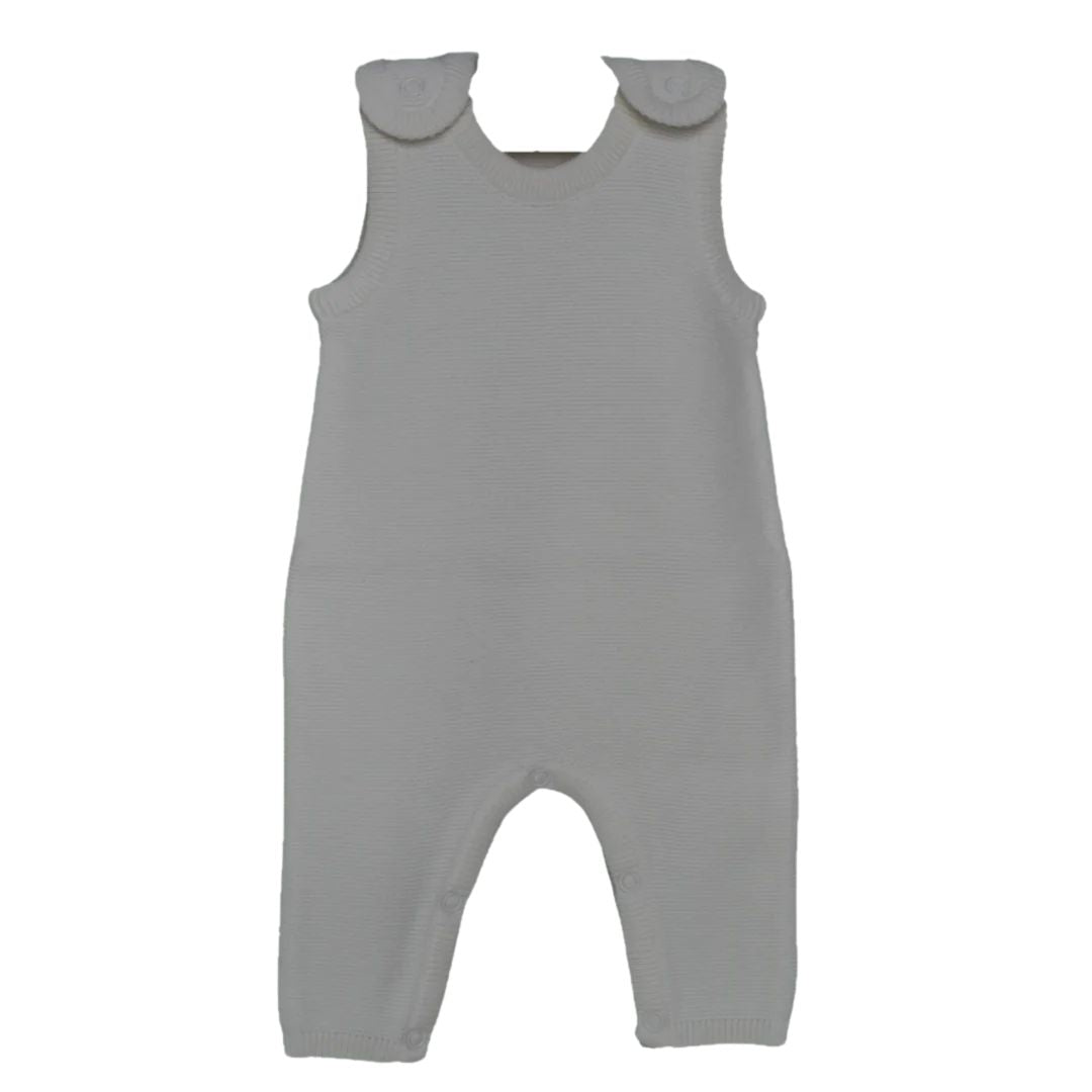 Organic-Cotton-Baby-Romper-Gray