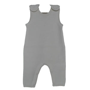 Organic-Cotton-Baby-Romper-Gray