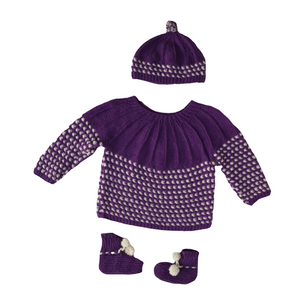 Organic-Woollen-Set-Baby-Purple