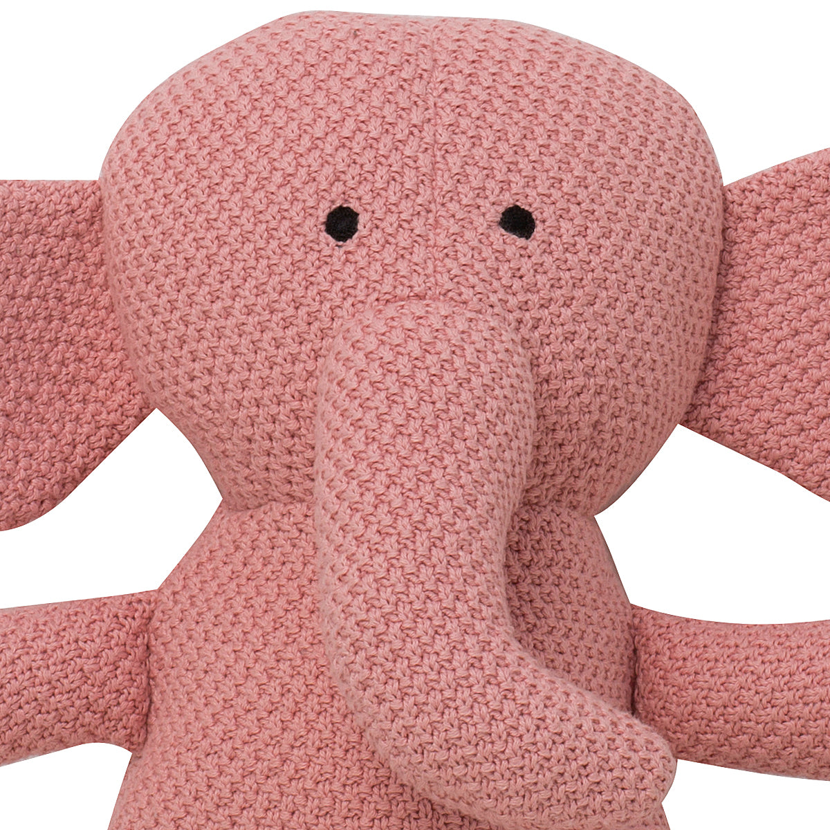 Little Ganesha Hand Knitted Stuffed/ Plush/ Soft Toy- Front View