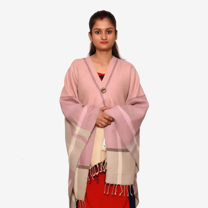 Wool Silk   Poncho / Shawls | For Women - Mojopanda Organic  Store