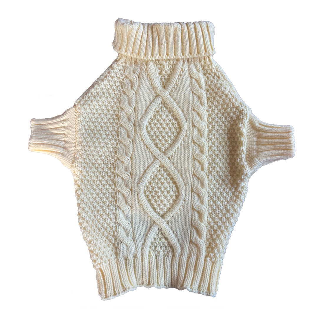 Eco Pup Luxe: Handcrafted Wool Blend Dog Sweaters for Cozy & Stylish Canines