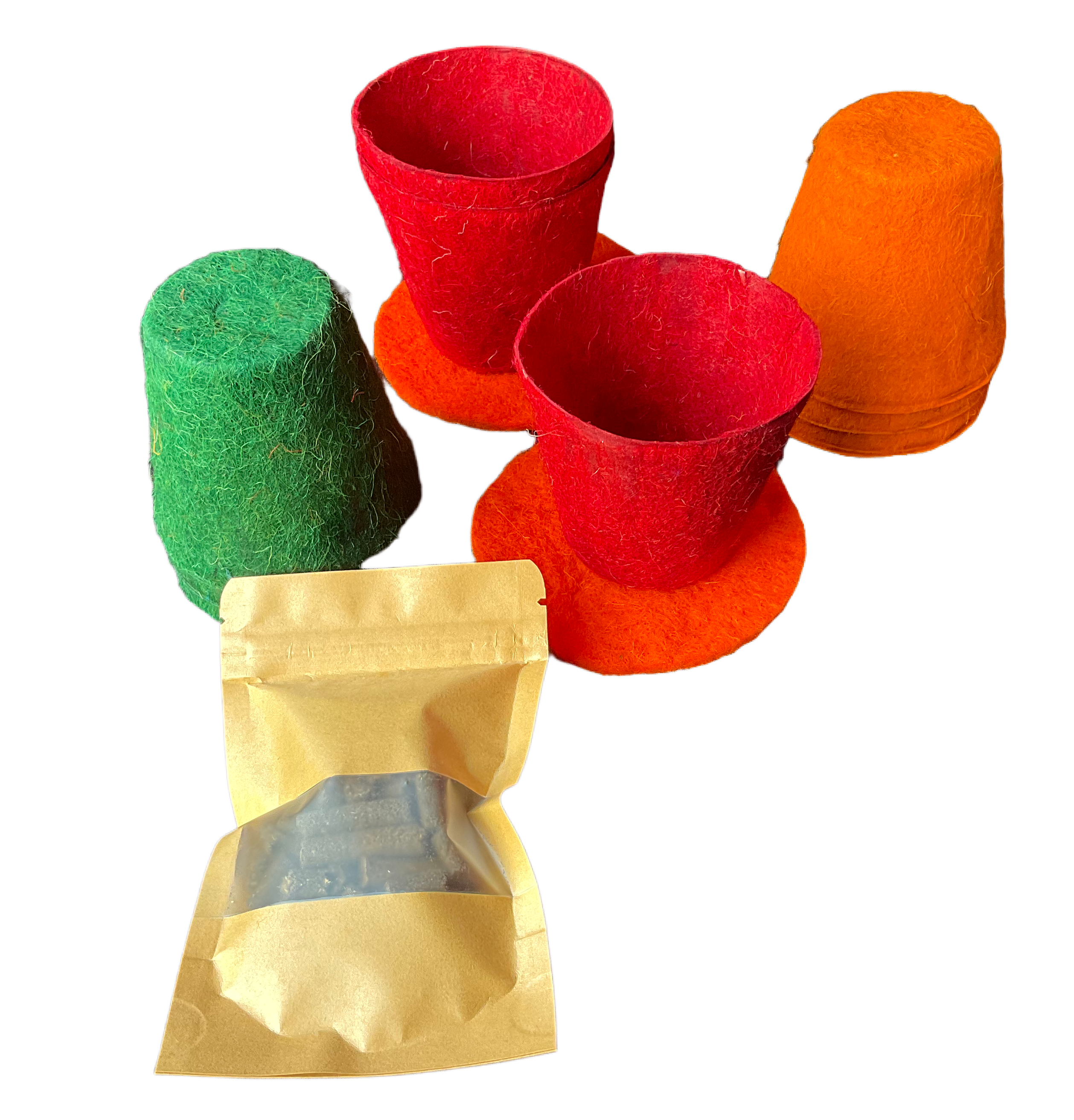 Green Garden I Gardening Kit I 100% wool